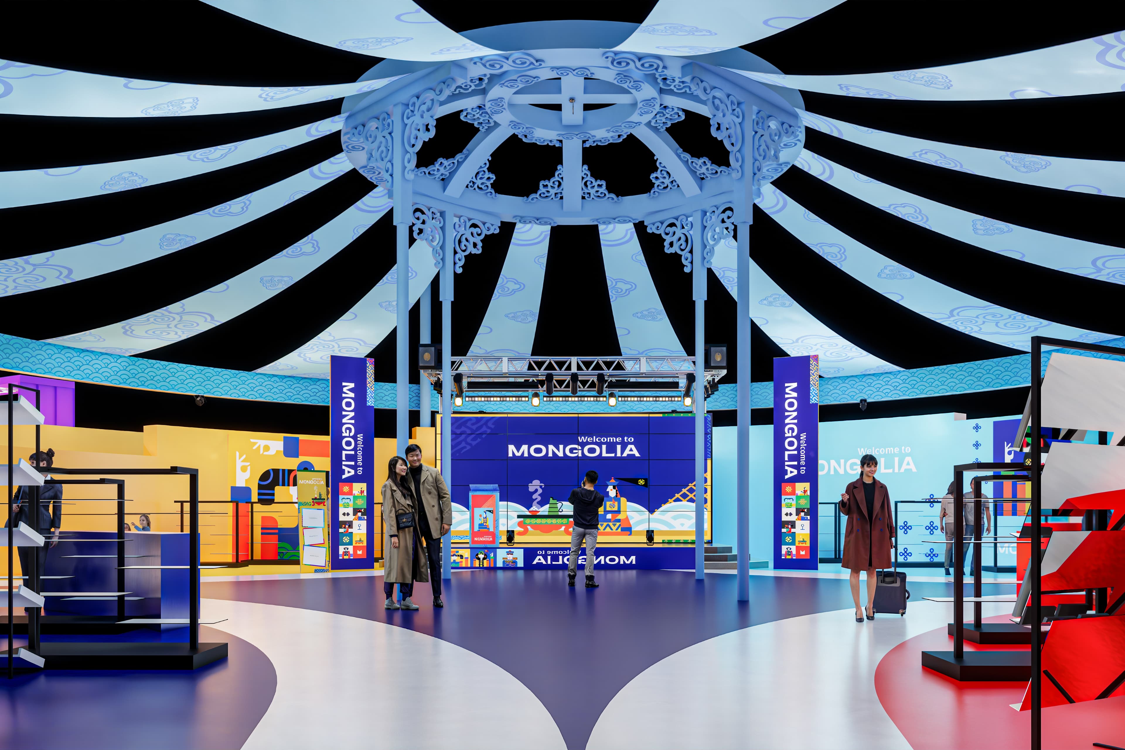 “Монгол - Хятад”-ын үзэсгэлэнгийн зураг төсөл